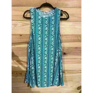 Show Me Your Mumu Floral Garret Sleeveless Tank Dress, sz M